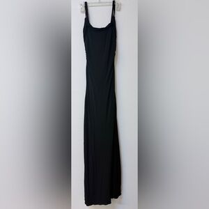 David Meister Chic Strapless Black Gown size 4
